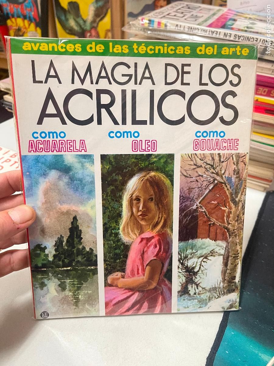 Libros de segunda mano: LA MAGIA DE LOS ACRILICOS BUEN ESTADO - Foto 1