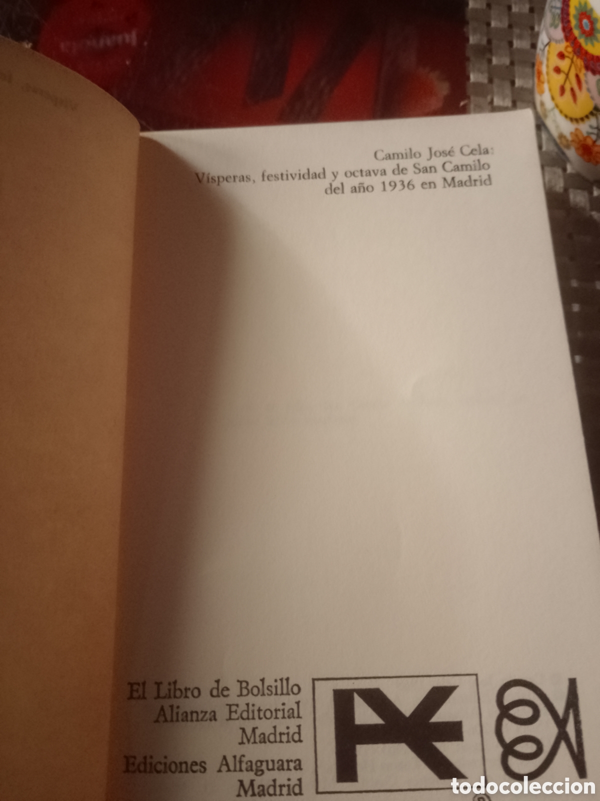 Libros de segunda mano: CAMILO JOS&Eacute; CELA. SAN CAMILO 1936. - Foto 2