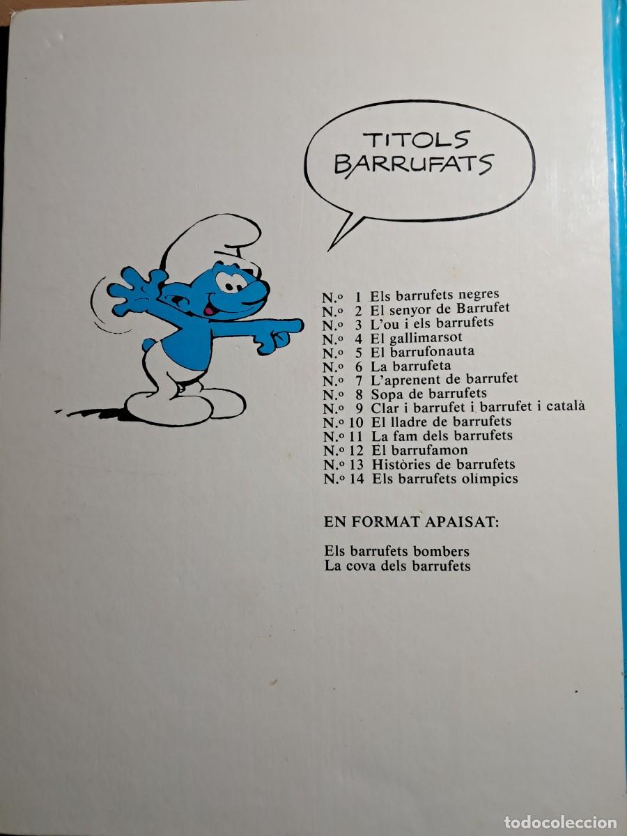 Libros de segunda mano: Hist&ograve;ries de Barrufets. C&ograve;mic en catal&agrave;. 1993. - Foto 4