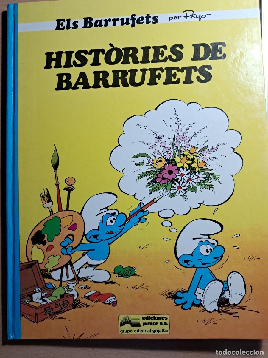 Libros de segunda mano: Hist&ograve;ries de Barrufets. C&ograve;mic en catal&agrave;. 1993. - Foto 1