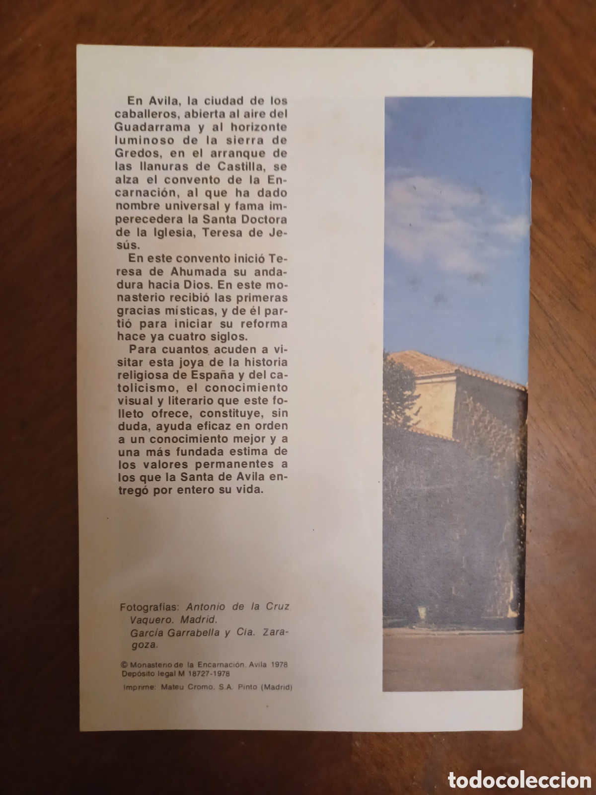 Libros de segunda mano: Monasterio de la Encarnaci&oacute;n de Avila - Foto 2