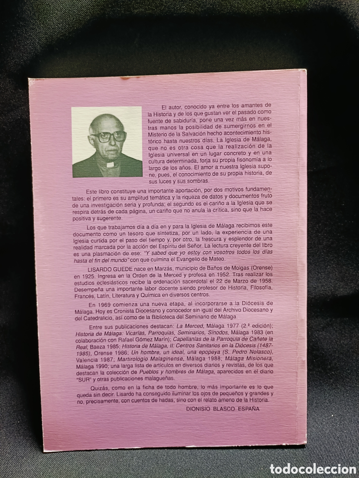 Libros de segunda mano: HISTORIA DE M&Aacute;LAGA. LISARDO GUEDE - DEDICADO - M&Aacute;LAGA - Foto 2