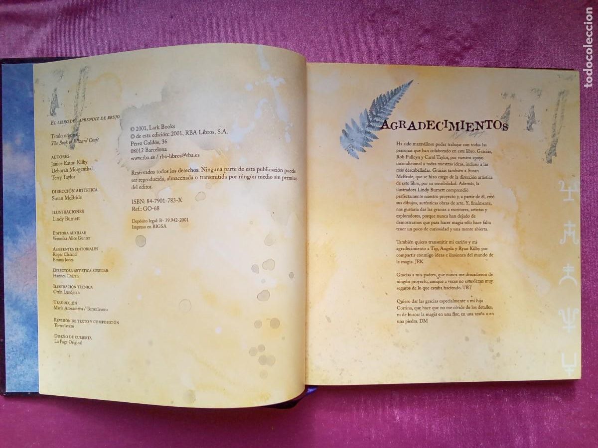 Libros de segunda mano: EL LIBRO DEL APRENDIZ DE BRUJO . P 2 -4 - Foto 3