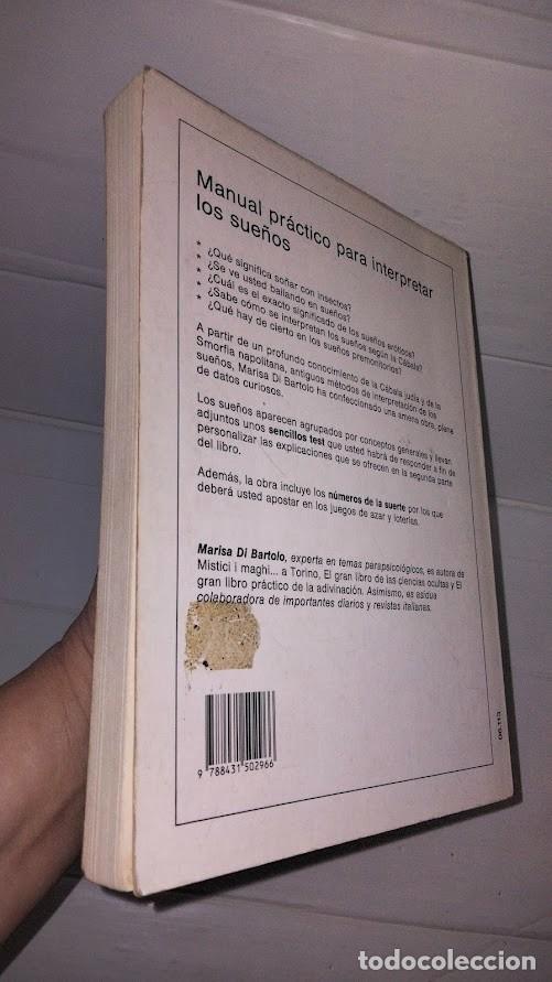 Libros de segunda mano: Manual pr&aacute;ctico para interpretar los Sue&ntilde;os - Marisa di Bartolo - Editorial De Vecchi 1990 - Foto 4