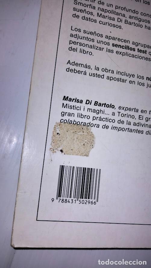 Libros de segunda mano: Manual pr&aacute;ctico para interpretar los Sue&ntilde;os - Marisa di Bartolo - Editorial De Vecchi 1990 - Foto 13