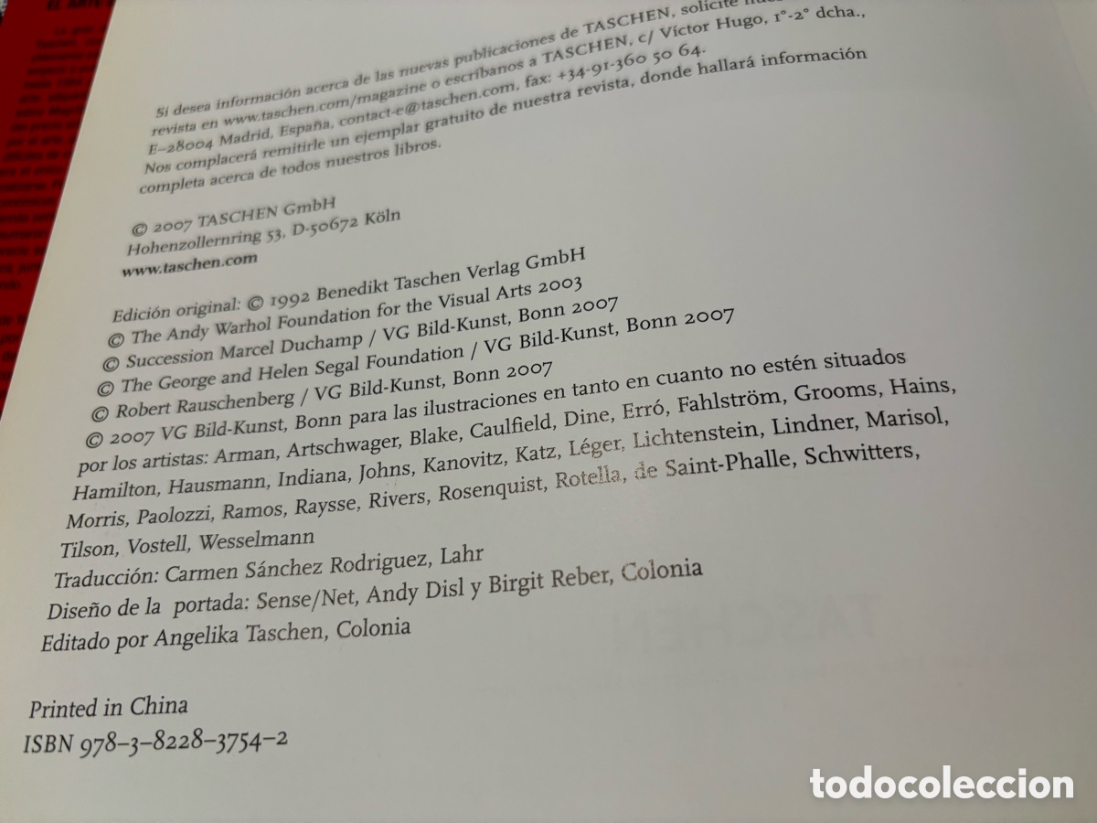 Libros de segunda mano: TILMAN OSTERWOLD - POP ART - TASCHEN, 1990 - Foto 5