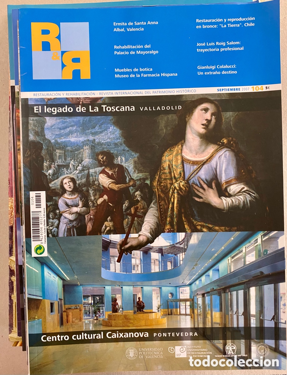 Libros de segunda mano: R&R - RESTAURACION & REHABILITACION. LOTE 9 EJEMPLARES - REVISTAS DEL PATRIMONIO HISTORICO -