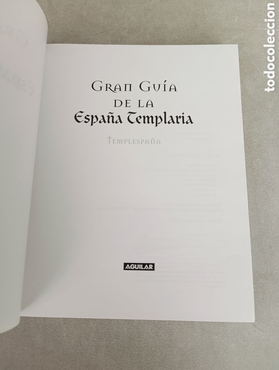 Libros de segunda mano: Gran Gu&iacute;a de la Espa&ntilde;a Templaria. Aguilar. - Foto 4