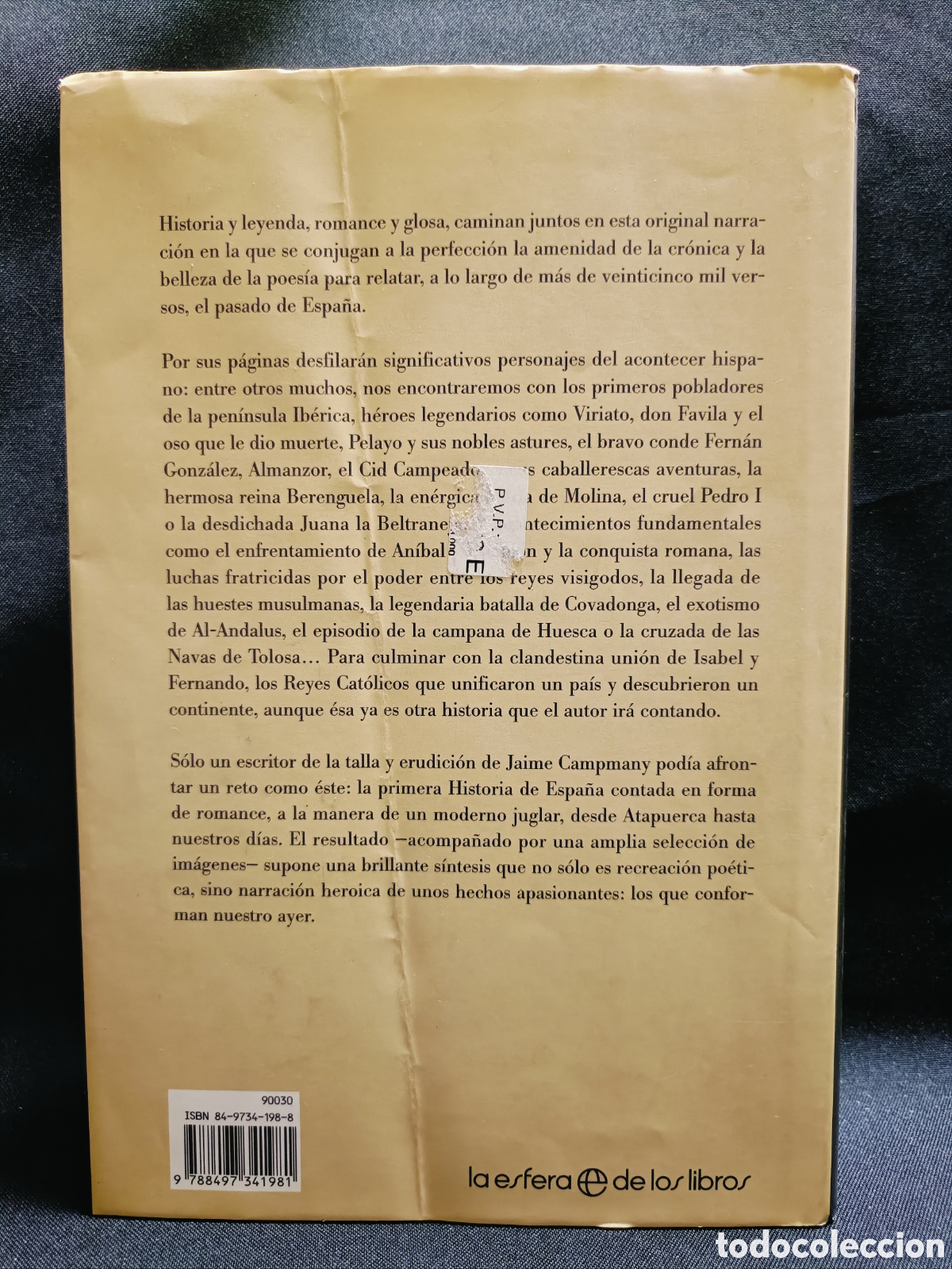 Libros de segunda mano: ROMANCERO DE LA HISTORIA DE ESPA&Ntilde;A . Jaime Campmany - Foto 2