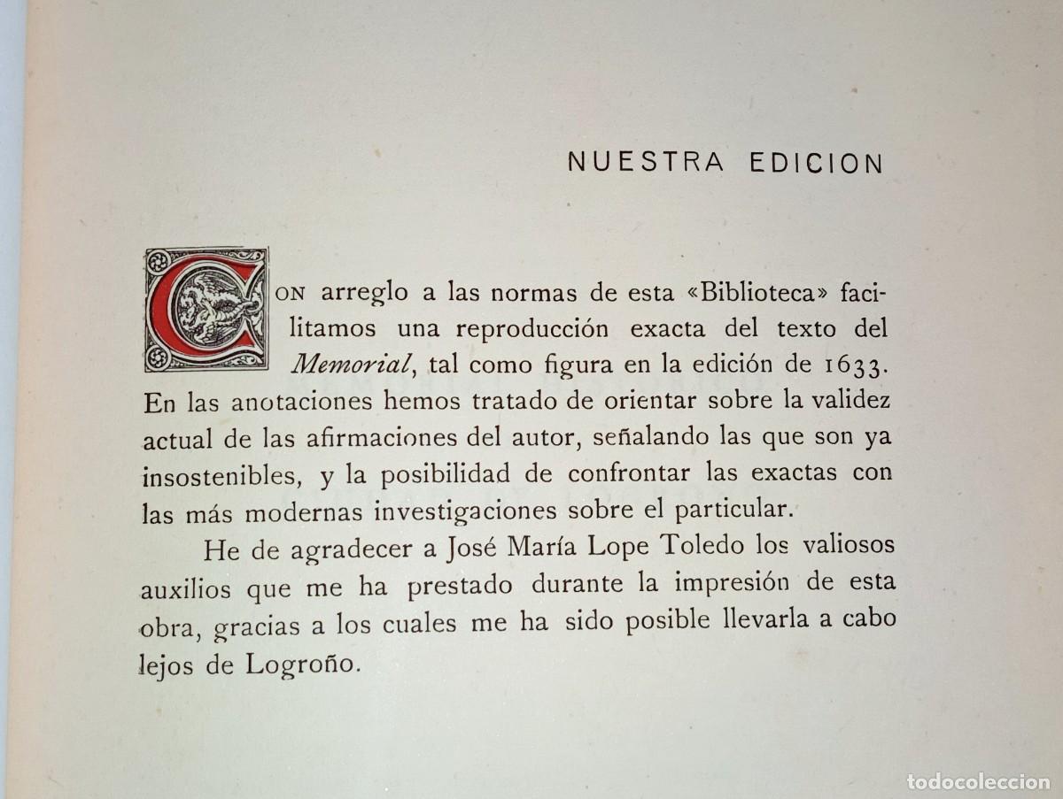 Libros de segunda mano: MEMORIAL HIST&Oacute;RICO POR LA CIUDAD DE LOGRO&Ntilde;O - Foto 4
