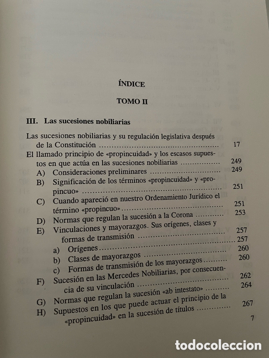 Libros de segunda mano: Estudios de derecho nobiliario. 2 tomos. Manuel Taboada Roca - Foto 13