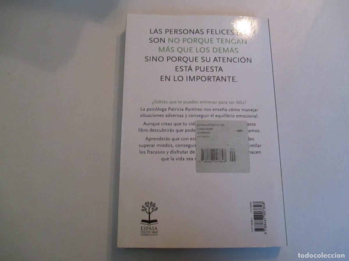 Libros de segunda mano: PATRICIA RAM&Iacute;REZ Entr&eacute;nate para la vida W32630 - Foto 2