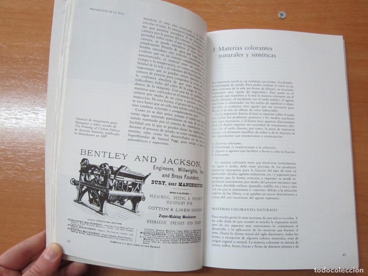 Libros de segunda mano: Tintes y tejidos, de Hermann Blume - Foto 3