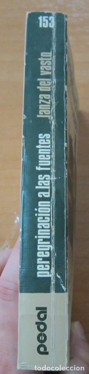 Libros de segunda mano: Peregrinaci&oacute;n a las fuentes, de L. Del Vasto - Foto 2