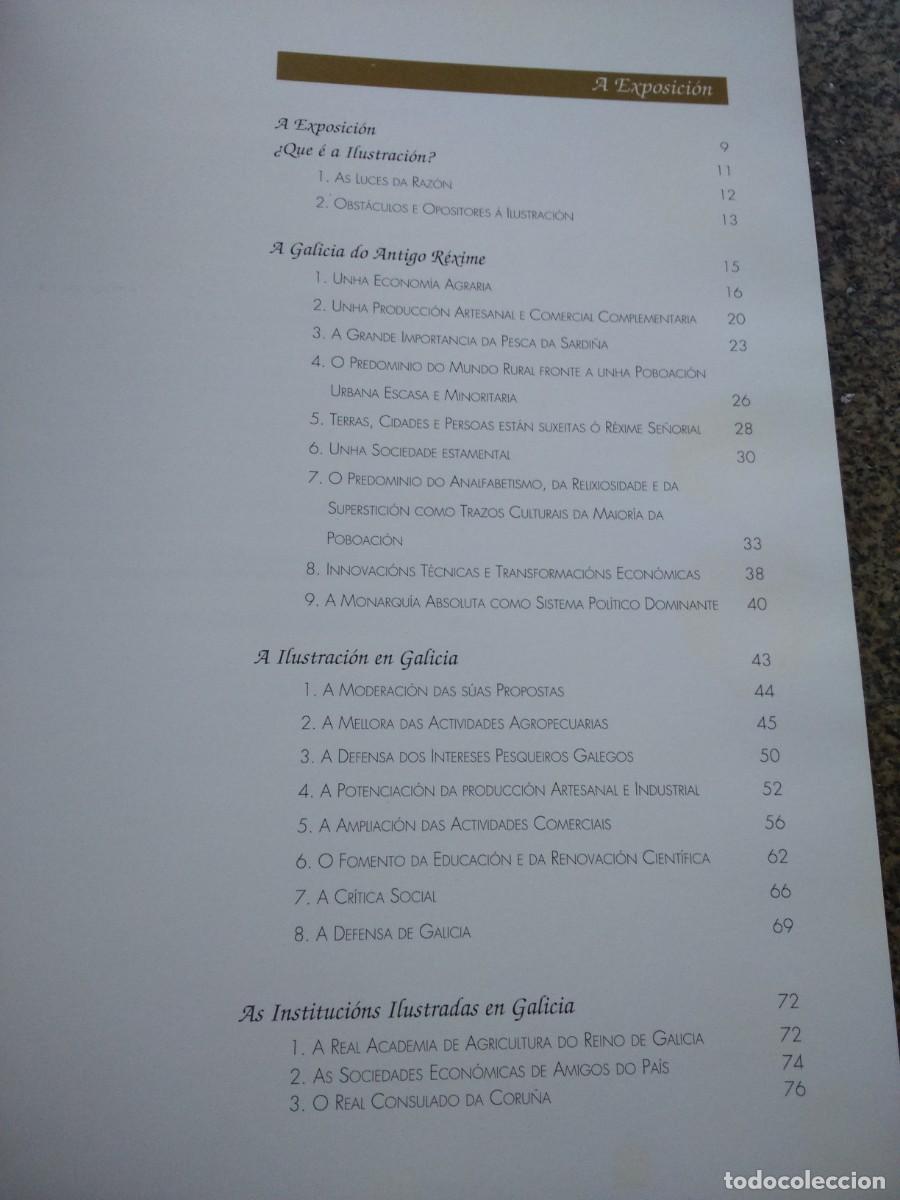 Libros de segunda mano: OS ILUSTRADOS GALEGOS -- CORU&Ntilde;A 1996 -- - Foto 3