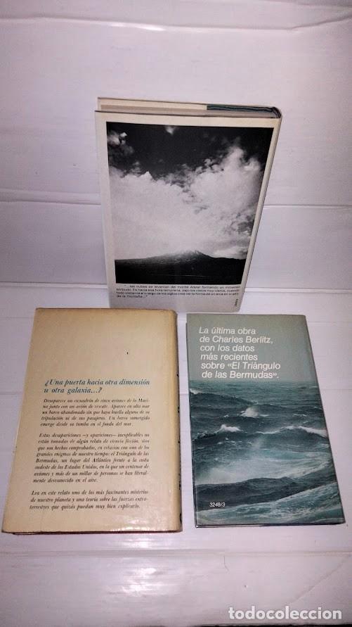 Libros de segunda mano: Charles Berlitz 3 libros - El triangulo de las Bermudas-Sin rastro-En busca del arca perdida de No&eacute; - Foto 2
