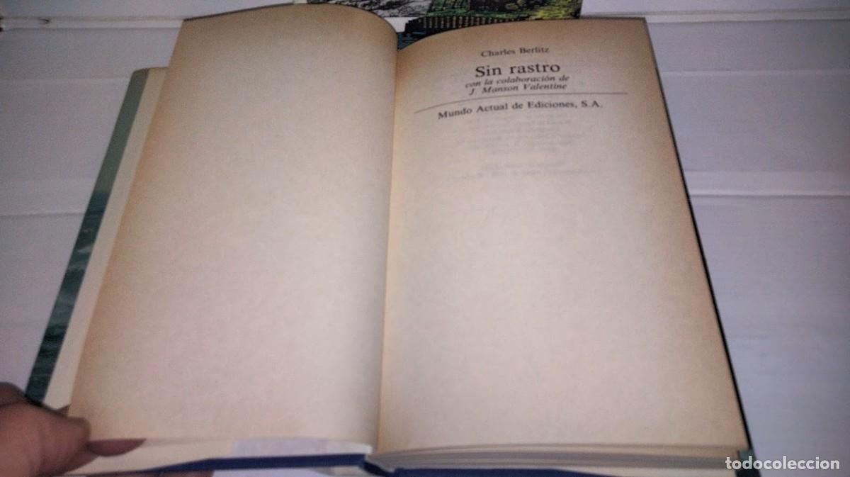 Libros de segunda mano: Charles Berlitz 3 libros - El triangulo de las Bermudas-Sin rastro-En busca del arca perdida de No&eacute; - Foto 14