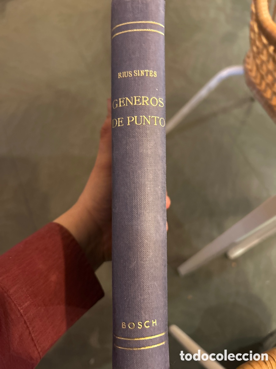 Libros de segunda mano: Generos de Punto. Rius Sintes. Editorial Bosch. Estant - Foto 2