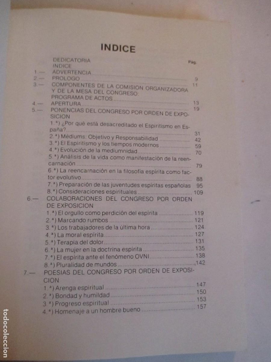 Libros de segunda mano: Congreso nacional de espiritismo 1981 W32657 - Foto 2
