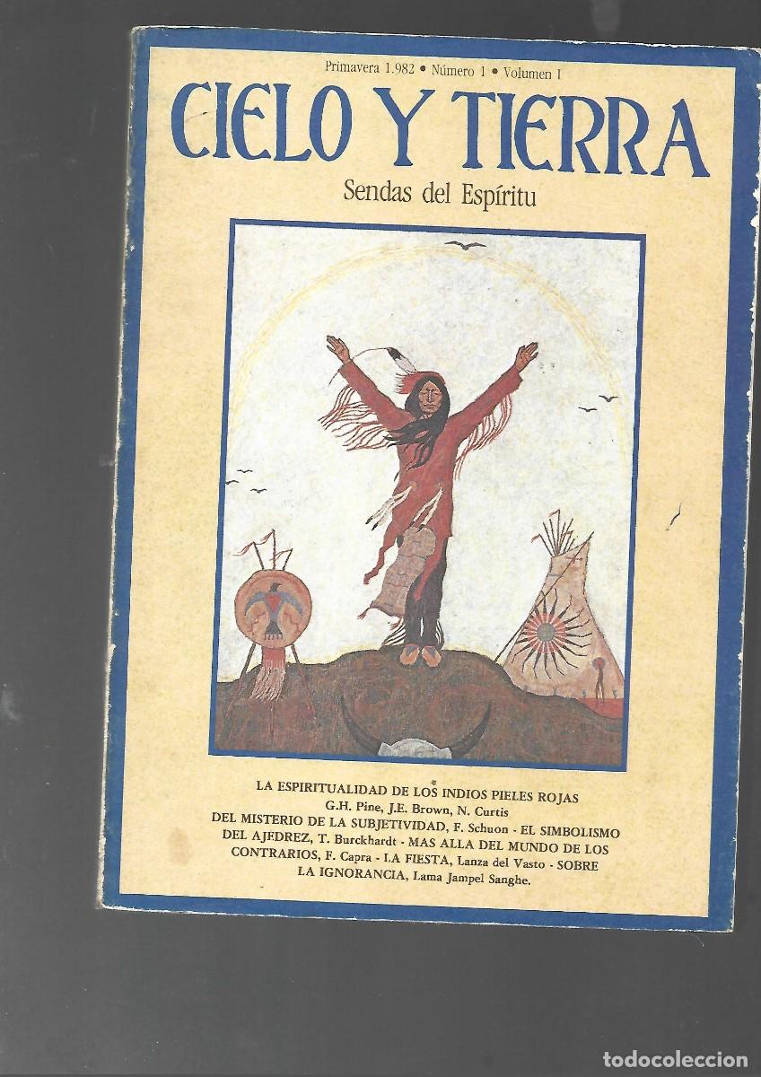 Libros de segunda mano: CIELO Y TIERRA revista de metafisica y simbolismo esoterica 1983 n 1 a 10 finalizada