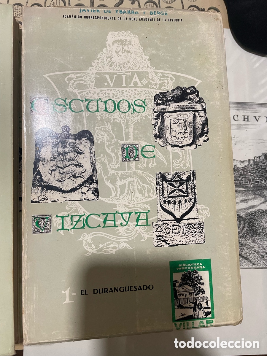 Libros de segunda mano: Colecci&oacute;n Escudos de Vizcaya 8 tomos - Foto 5