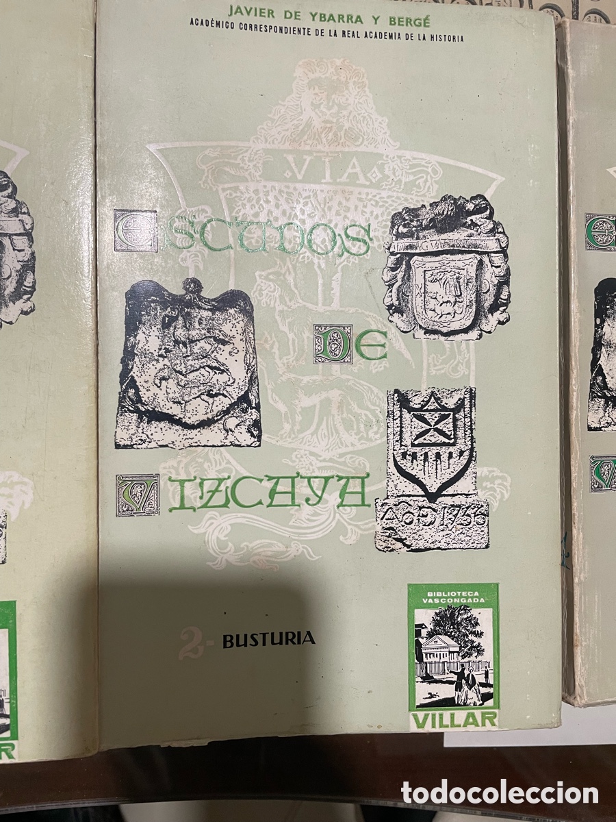 Libros de segunda mano: Colecci&oacute;n Escudos de Vizcaya 8 tomos - Foto 6