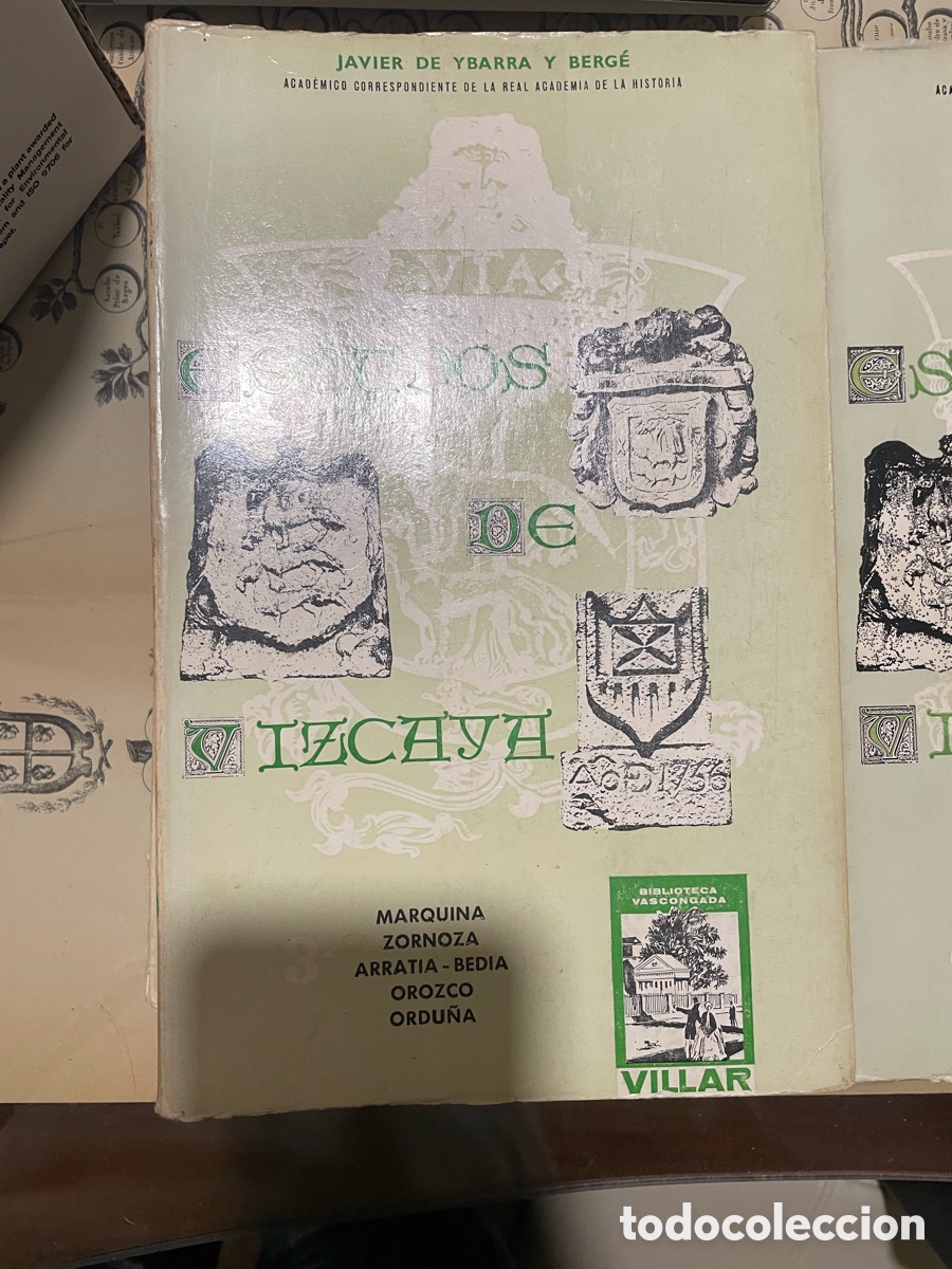 Libros de segunda mano: Colecci&oacute;n Escudos de Vizcaya 8 tomos - Foto 7