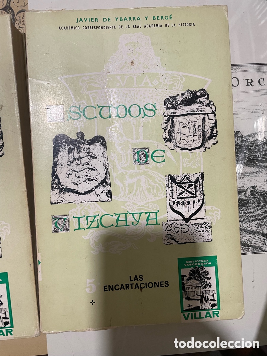 Libros de segunda mano: Colecci&oacute;n Escudos de Vizcaya 8 tomos - Foto 10