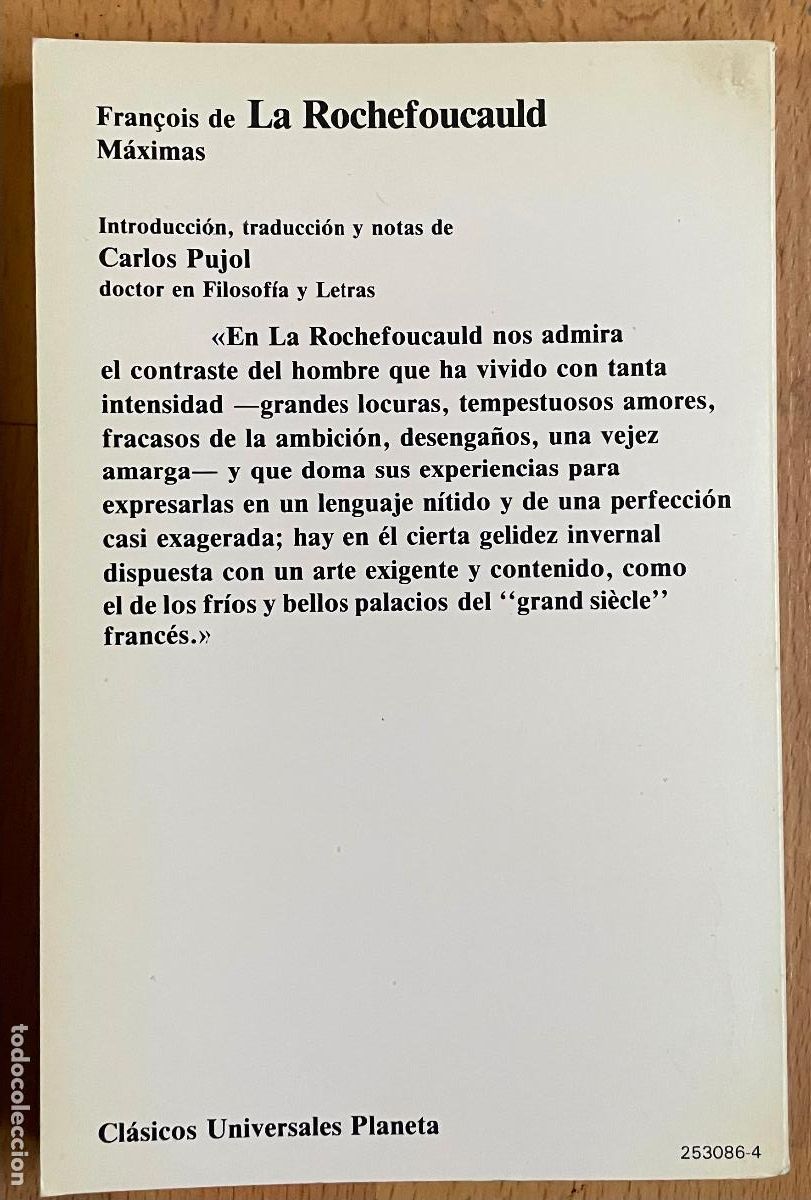 Libros de segunda mano: MAXIMAS, Francois de La Rochefoucauld - Foto 2
