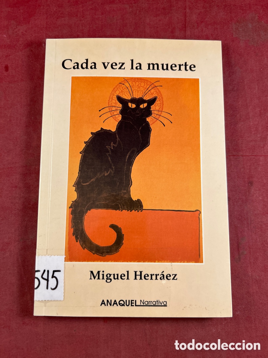 Libros de segunda mano: Cada vez la muerte Miguel Herraez - Foto 1