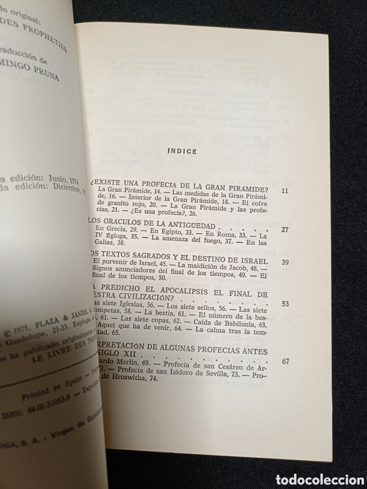 Libros de segunda mano: EL LIBRO DE LAS PROFECIAS . Josane Charpentier - Foto 4
