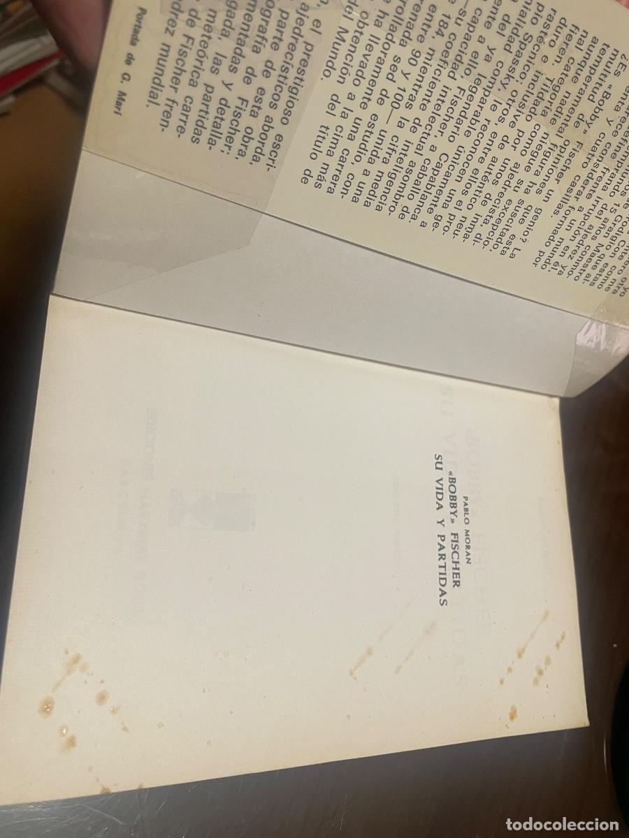 Libros de segunda mano: BOBBY FISCHER, Su vida y partidas, Pablo Moran - Foto 2