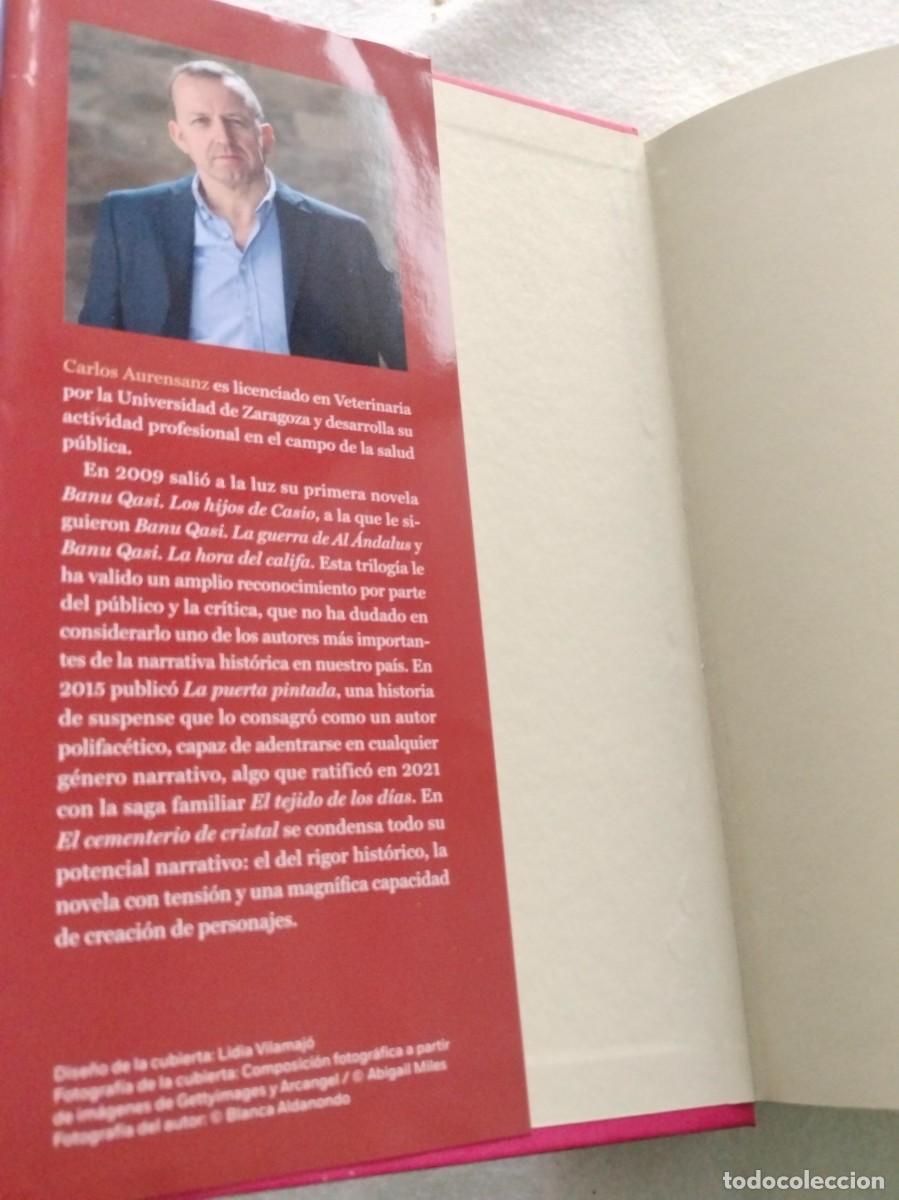 Libros de segunda mano: 725 EL CEMENTERIO DE CRISTAL AUTOR CARLOS AURENSANZ - Foto 2