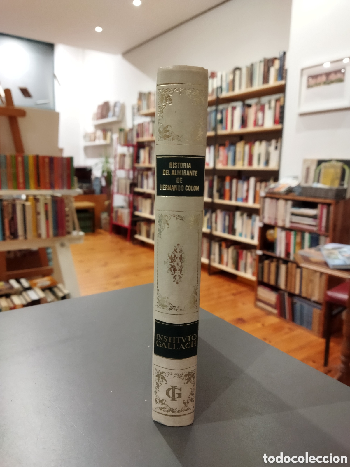 Libros de segunda mano: Historia del Almirante de Hernando Colon Instituto Gallach - Foto 2