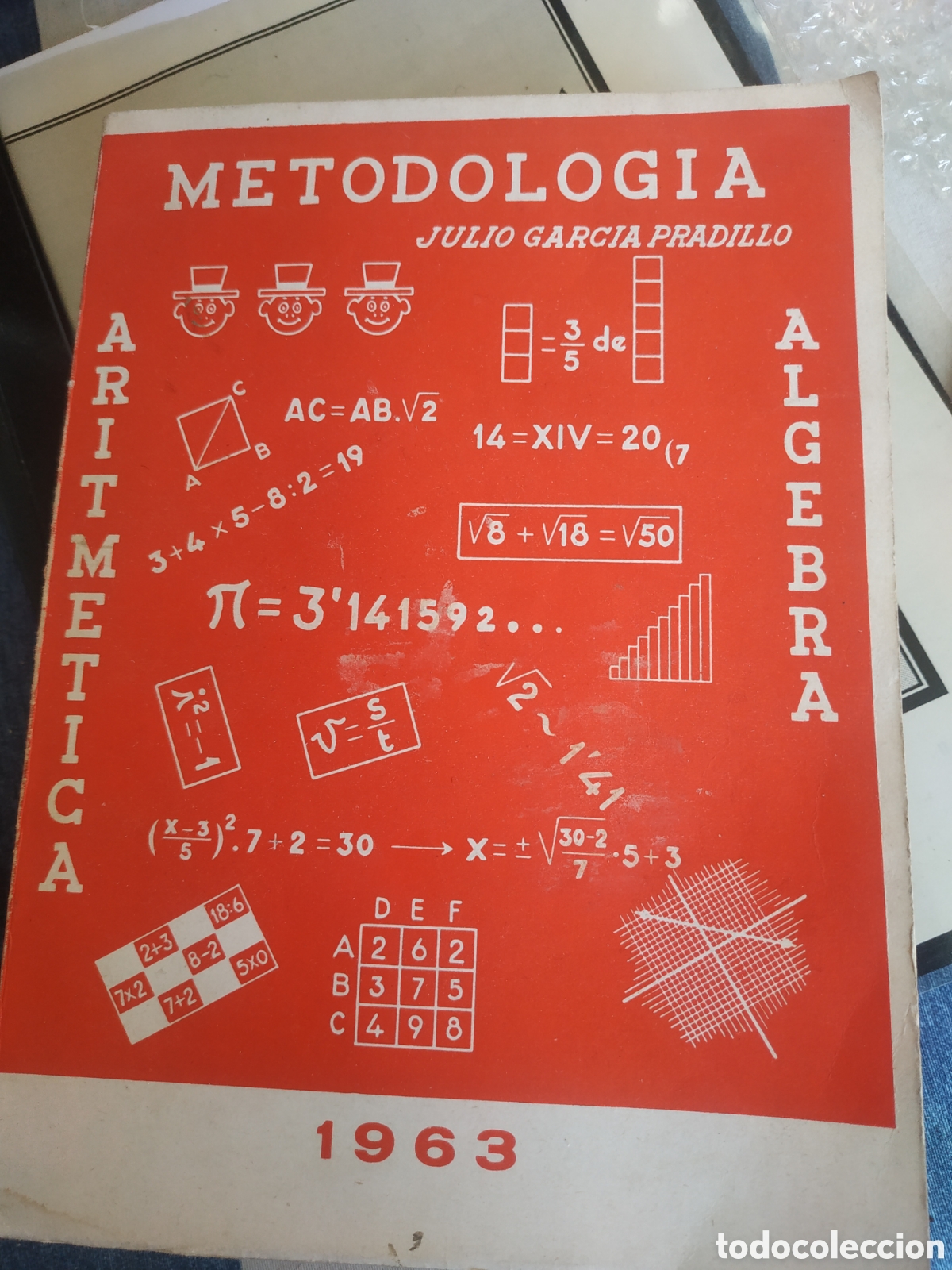 Libros de segunda mano: Aritm&eacute;tica y &aacute;lgebra y su metodolog&iacute;a