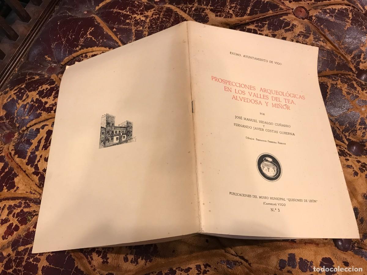 Gebrauchte B&uuml;cher: PROSPECCIONES ARQUEOL&Oacute;GICAS EN LOS VALLES DEL TEA, ALVEDOSA Y MI&Ntilde;OR. 1980, VIGO