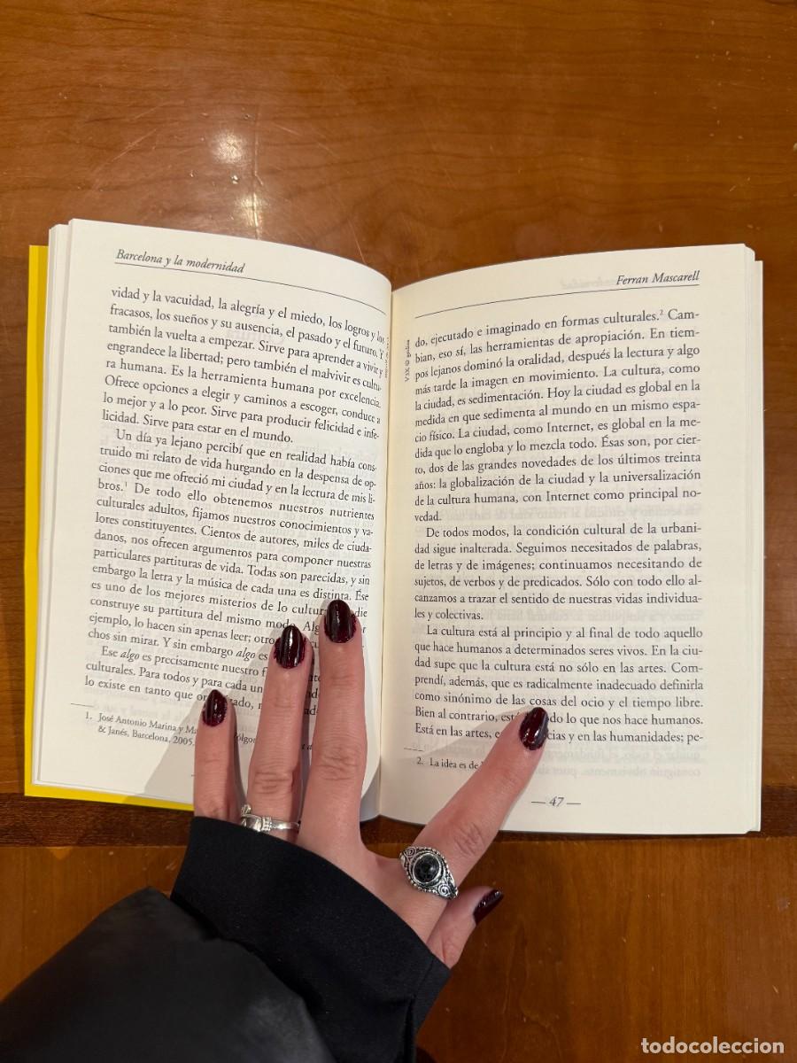 Libros de segunda mano: Barcelona y la modernidad de Ferran Mascarell - Foto 2