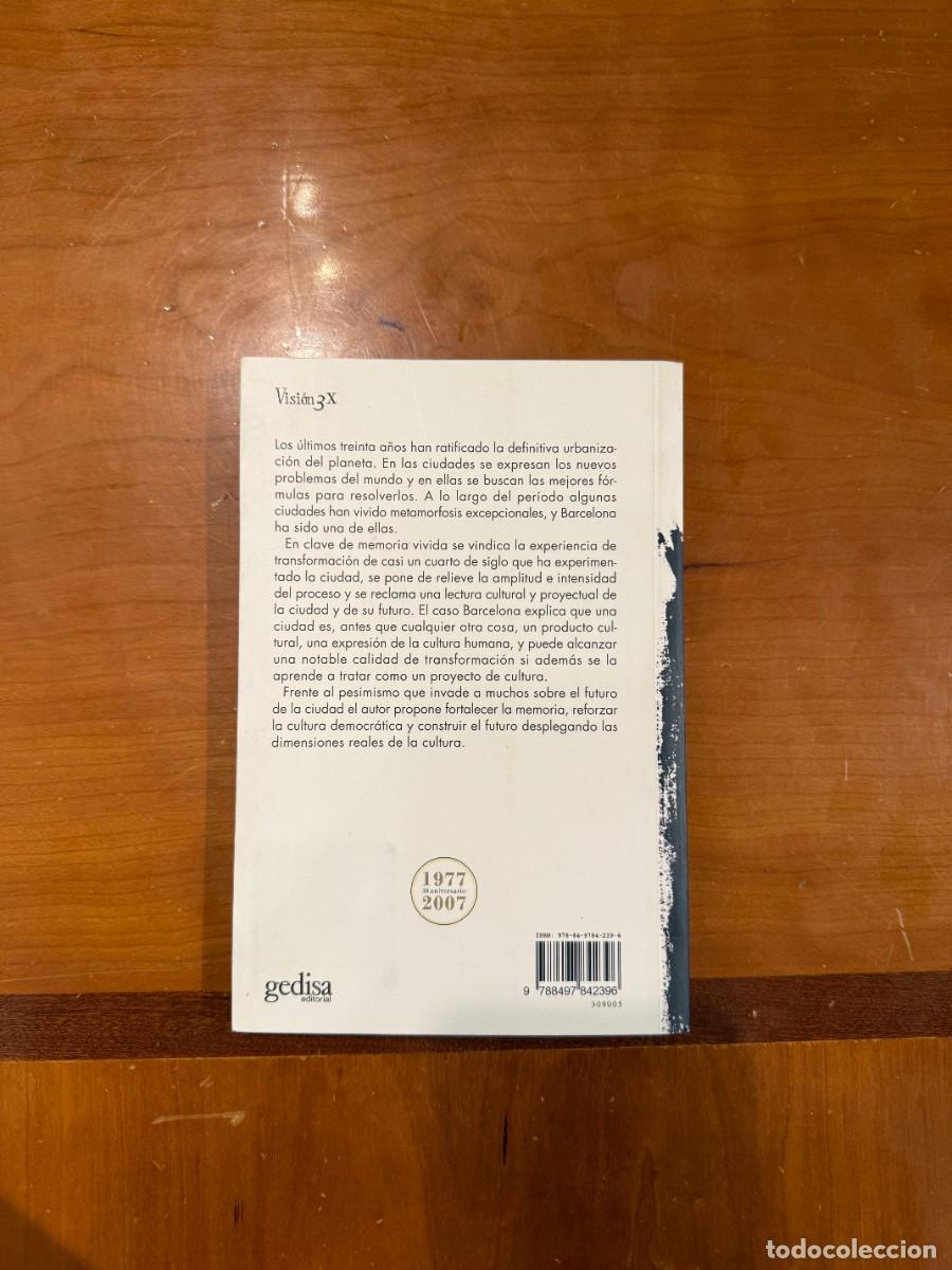 Libros de segunda mano: Barcelona y la modernidad de Ferran Mascarell - Foto 3