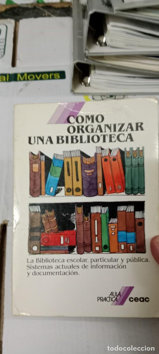 Libros de segunda mano: S-07 LIBRO COMO ORGANIZAR UNA BIBLIOTECA - Foto 1