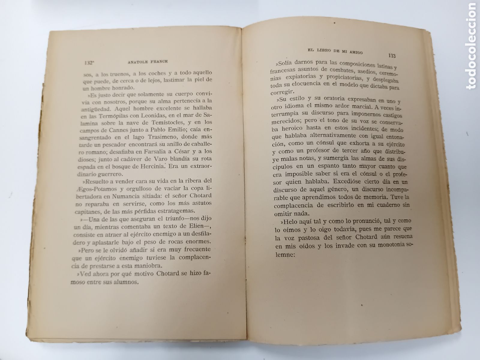 Libros de segunda mano: El libro de mi amigo - Anatole France - Foto 2