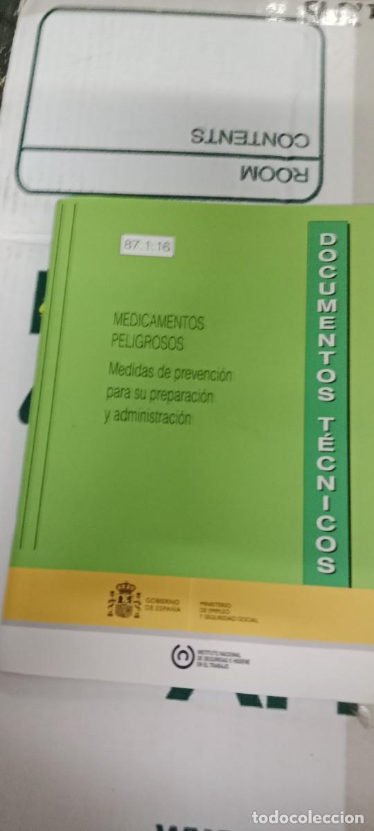 Libros de segunda mano: G-38 LIBRO MEDICAMENTOS PELIGROSOS DOCUMENTOS TECNICOS - Foto 1