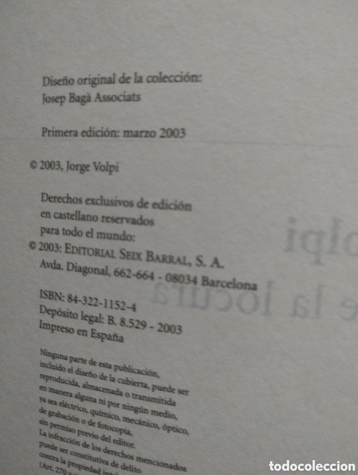 Libros de segunda mano: EL FIN DE LA LOCURA, JORGE VOLPI - Foto 5