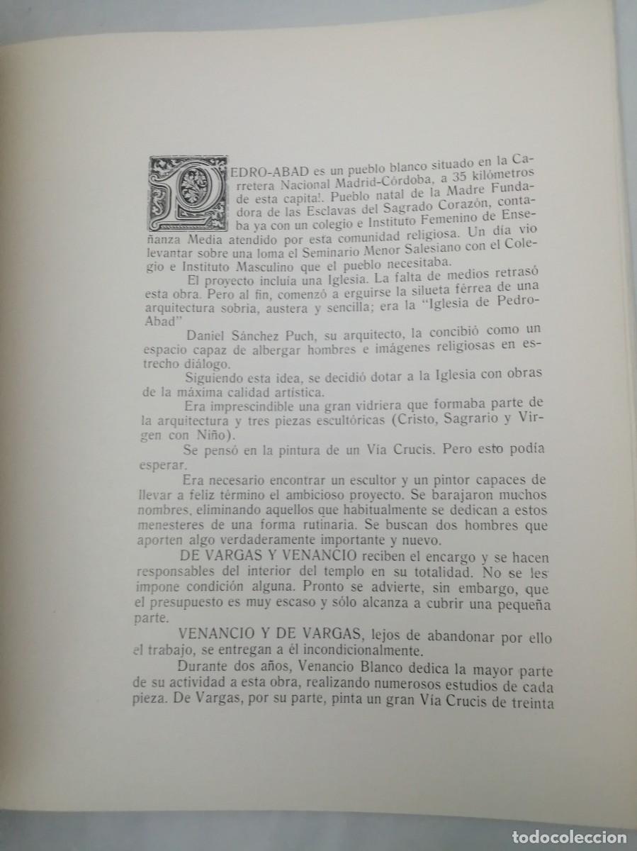 Libros de segunda mano: De Vargas y Venancio Blanco: LA IGLESIA DE PEDRO-ABAD - Foto 6