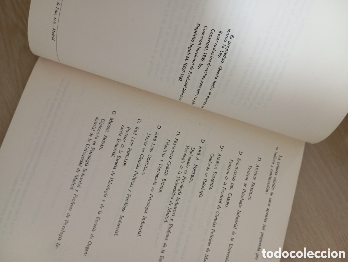 Libros de segunda mano: Relaciones humanas. 1962. - Foto 5