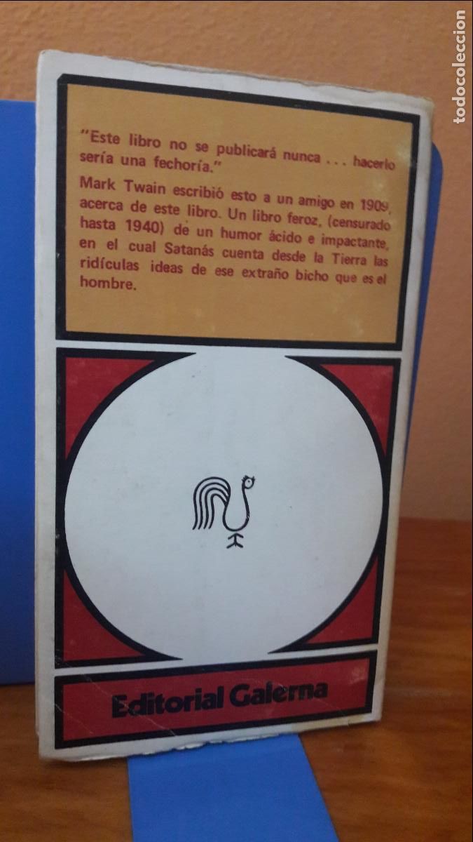 Libros de segunda mano: CARTAS DE LA TIERRA MARK TWAIN / COLECCI&Oacute;N AVES DEL ARCA - Foto 2