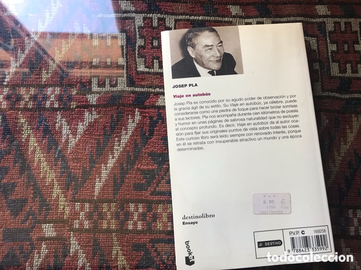 Libros de segunda mano: Viaje en autob&uacute;s. Josep Pla. Destino Libros - Foto 3