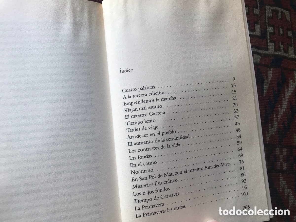 Libros de segunda mano: Viaje en autob&uacute;s. Josep Pla. Destino Libros - Foto 5