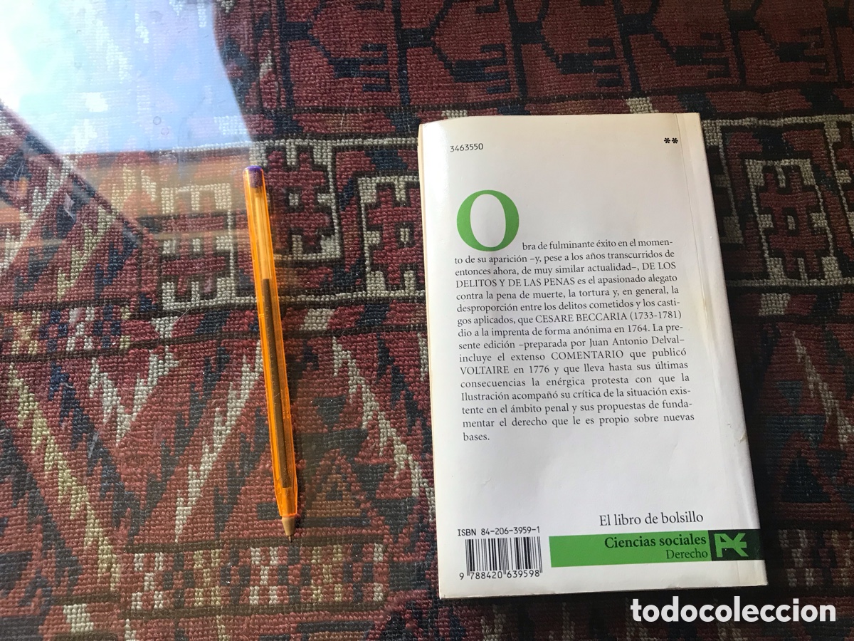 Libros de segunda mano: De los delitos y de las penas. Con el comentario de Voltaire - Foto 3