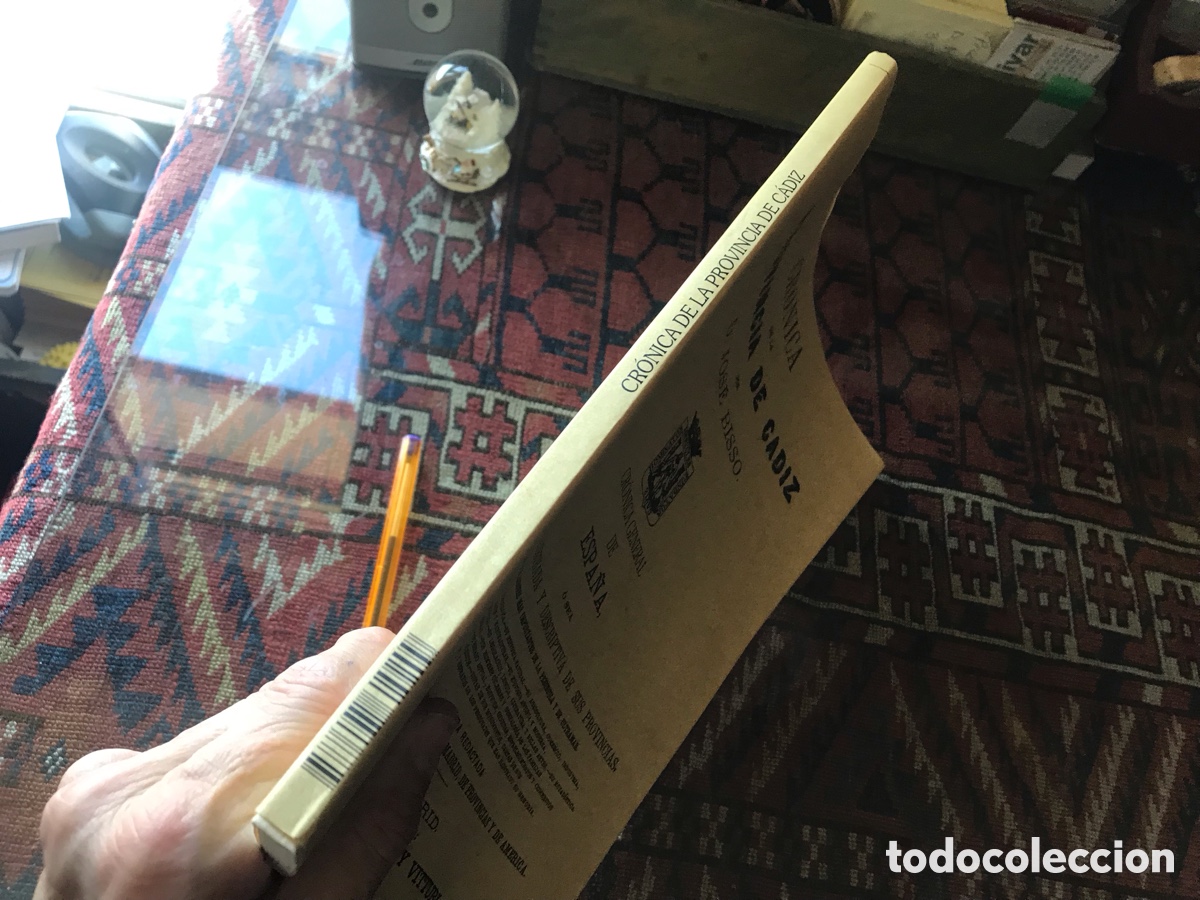 Libros de segunda mano: Cr&oacute;nica de la provincia de C&aacute;diz. Jos&eacute; Bisso. - Foto 2
