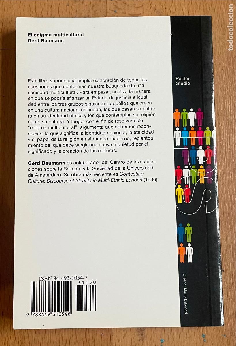 Libros de segunda mano: EL ENIGMA MULTICULTURAL, Gerd Baumann - Foto 2